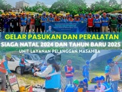 Gelar Pasukan Dan Peralatan Siaga Kelistrikan Natal 2024 & Tahun Baru 2025 di PLN ULP Masamba