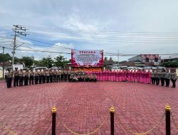 Selamat, 28 Personil Polres Lutra dan 1 Personil Batalyon D Pelopor Naik Pangkat, Kado Akhir Tahun