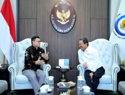 Taruna Ikrar Temui Menteri Kelautan Dukung Program Makan Bergizi Prabowo