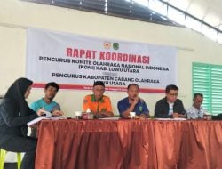 Menuju Pra Porprov, KONI Luwu Utara Gelar Rakor dengan Cabor