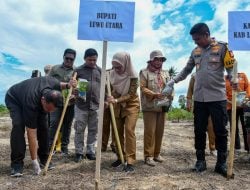 Polres Luwu Utara Dukung Ketahanan Pangan, Gelar Penanaman Jagung Serentak 1 Juta Hektar