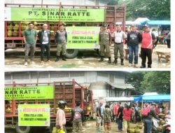 Agen PT Sinar Ratte Gandeng Pangkalan Gelar Operasi Pasar Gas Melon 3 Kilogram di GOR Rantepao