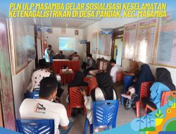 PLN ULP Masamba Gelar Sosialisasi Keselamatan Ketenagalistrikan di Desa Pandak Lutra