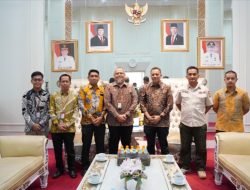 Asisten I Terima Kepala BPS, Harap Kolaborasi Bangun Palopo