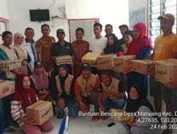 Gerak Cepat, Tim AAS Community Serahkan Bantuan Kemanusiaan Korban Bencana Angin Puting Beliung