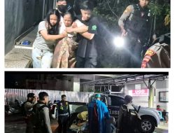 Gercep Personel Polres Toraja Utara Antar Seorang Ibu Melahirkan ke RS Elim Rantepao