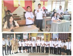 Kunjungi SMA Negeri 2 Toraja Utara, Frederick Victor Palimbong: Bergaul Dengan Baik dan Tekun Belajar