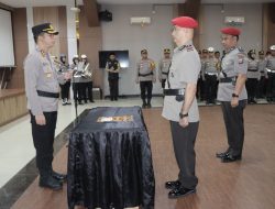 Sertijab Kasat Reskrim Polres Palopo, Ini Disampaikan Kapolres ke Pejabat Lama dan Pejabat Baru