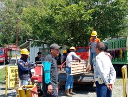 PT BMS Lakukan Perbaikan Jalan Rusak di Balandai