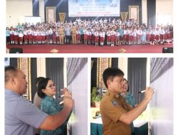 TP PKK Bersama Sekda Toraja Utara dan BNN Tana Toraja Gelar Deklarasi Sekolah Bersinar Tingkat SD, SMP, dan SMA