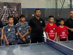 Irel Atlet Tenis Meja Lutra Lolos Ke Semifinal IPL Zona 8 di Makassar