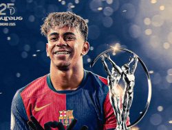 Lamine Yamal Menangkan Laureus Breakthrough Award 2025, Lionel Messi: Calon Penerus Saya di Barcelona