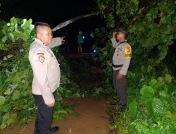 Jalan Trans Penghubung Sabbang dan Rongkong Longsor
