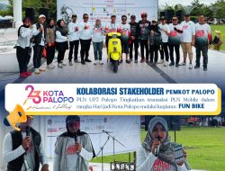 PLN bersama Pemkot Kolaborasi Dorong Transaksi PLN Mobile Lewat Fun Bike HUT Ke-23 Kota Palopo