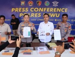 Polres Luwu Berhasil Ungkap Calo Penipuan Casis Bintara Polri, Korban Dimintai hingga Rp400 Juta