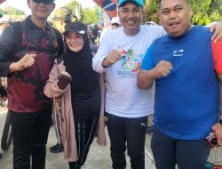 Akbar Konyol si Ajudan Pribadi Meriahkan Sepeda Santai HUT Luwu Utara, Juga Sumbangkan Hadiah Door Prize