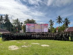 Bupati Lutra Buka TMMD ke-125 di Desa Pincara