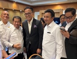 Bupati Luwu Utara Andi Abdullah Rahim memaparkan Potensi Luwu Utara di Depan Ceo Danantara Dony Oskaria dan Ketua Kadin Anindya Bakrie