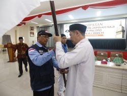 Pj Wali Kota Palopo Lepas 105 Orang Calon Jamaah Haji