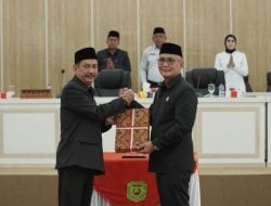 Lima Ranperda Diserahkan, Pj Wali Kota: Sudah Melalui Pengharmonisasian