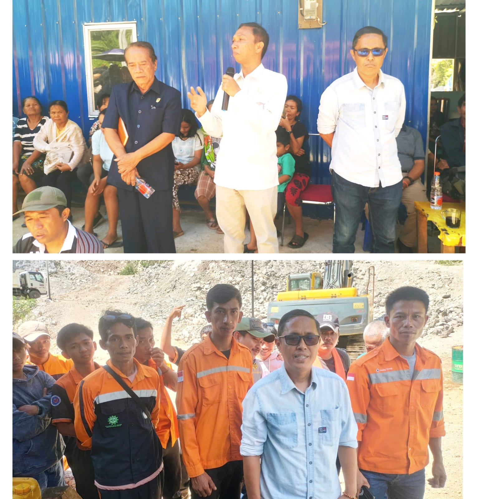 DPRD Toraja Utara Kunjungi Lokasi Tambang CV Bangsa Damai di Tikala, Marthen Bida: Kehadiran Kami Untuk Melihat Secara Langsung Kondisi