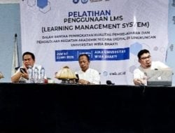 Tiningkatkan Kualitas Pembelajaran, Puluhan Dosen Universitas Wira Bhakti Pelatihan Moodle LMS