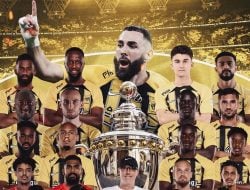 Karim Benzema Rayakan Gelar Juara Bersama Al Ittihad di Liga Pro Saudi, Cristiano Ronaldo Gigit Jari