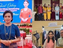 Di Ajang Fashion Show Warna Budaya, Ketua Dekranasda Torut Perkenalkan Tenun Khas Toraja ke Istri Wapres RI
