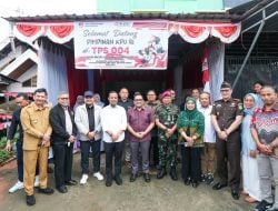 Gubernur Sulsel Tinjau Langsung Proses Pencoblosan PSU di Kota Palopo