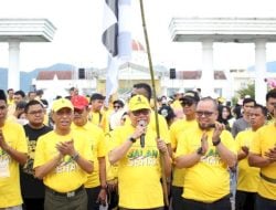 Taufan Pawe Gelorakan Semangat Golkar di Luwu Raya, Lewat Jalan Sehat, Target Pemilu 2029 jadi Pemenang