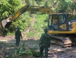 Jalan di Saluseba Jadi Sasaran TMMD Ke-124 Kodim 1403 Palopo