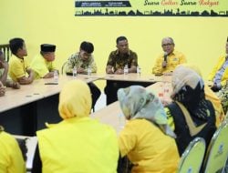 Hangat, Silaturahmi IAS Dengan Pengurus DPD II Golkar Pinrang