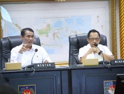 Masuk Musim Kemarau, Kementan, KemenPU, dan Kemendagri Jaga Produksi Lewat Irigasi dan Pompanisasi