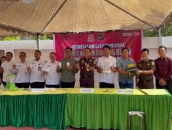Kejari Luwu Utara Musnahkan Barang Bukti 33 Perkara Tindak Pidana Umum