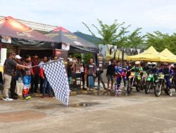 550 Rider Ramaikan Latber Trail Polres Palopo