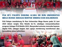 PLN UP3 Palopo Dukung Event dr. Run UMB, Sekaligus Sosialisasi Gelegar PLN Mobile 2025
