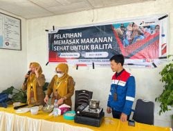 Wujudkan Generasi Sehat, Pertamina Patra Niaga Sulawesi IT Kendari Gelar Program Gizi Mata Seimbang di Kelurahan Mata