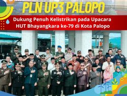 PLN UP3 Palopo Dukung Penuh Kelistrikan pada Upacara HUT Bhayangkara ke-79 di Lapangan Pancasila Palopo