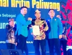 DPP KNPI Anugerahkan Penghargaan “Indonesia Youth Award” Kepada Gubernur Kaltara Sebagai Tokoh Pembangunan Daerah