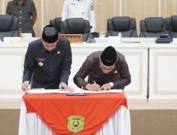 Pj Wali Kota Hadiri Rapat Paripurna Terkait Laporan Keuangan Tahun 2024 dan Ranperda Tentang Pertanggungjawaban Pelaksanaan APBD