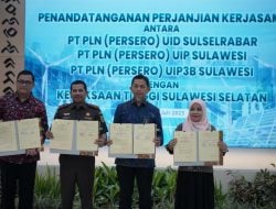 Tindaklanjuti RUPTL 2025-2034, Kejati Sulsel Tanda Tangani PKS Bersama PT PLN UID Sulselrabar, PT PLN UIP Sulawesi dan PT PLN UIP3B Sulawesi