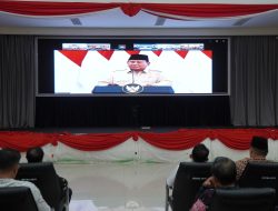 Logo HUT Kemerdekaan ke-80 Diluncurkan Presiden, Disaksikan Pejabat Pemkot Palopo Via Zoom