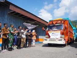 Dihadiri Pj Wali Kota Palopo, Bulog Lepas Penyaluran Bantuan Pangan Beras