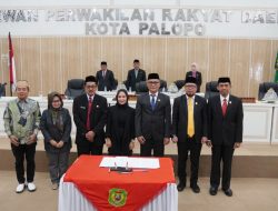 Pj Sekkot Hadiri Paripurna Pengumuman Penetapan Pasangan Wali Kota-Wakil Wali Kota Palopo Terpilih