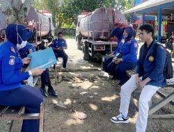 Mahasiswa UNASMAN Lakukan Penelitian K3 Di UPTD DAMKAR Polman