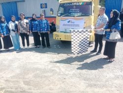 Bulog Palopo Bersama Dinas Ketapang Salurkan Bantuan Pangan 30 Ton