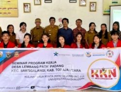 Mahasiswa Unhas KKNT di Toraja Utara, Jalankan Program Literasi Pariwisata