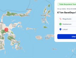 Poso Diguncang Gempa Magnitudo 5,3, Getarannya Terasa Sampai ke Palopo
