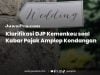 Heboh, Amplop Undangan Pengantin Bakal Dikenakan Pajak, DJP Kemenkeu Klarifikasi