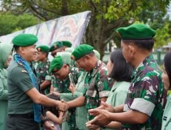Kodim 1403 Palopo Gelar Tradisi Sambut Dandim Baru